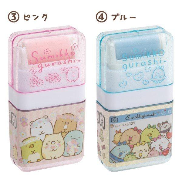 [日本帶回] San-X 滾輪橡皮擦 滾筒橡皮擦 香氛橡皮擦 擦布 Sumikko Gurashi 角落生物 角落小夥伴-細節圖3