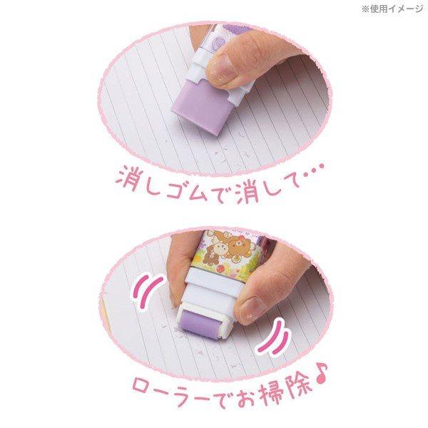 [日本帶回] San-X 滾輪橡皮擦 滾筒橡皮擦 香氛橡皮擦 擦布 Sumikko Gurashi 角落生物 角落小夥伴-細節圖5