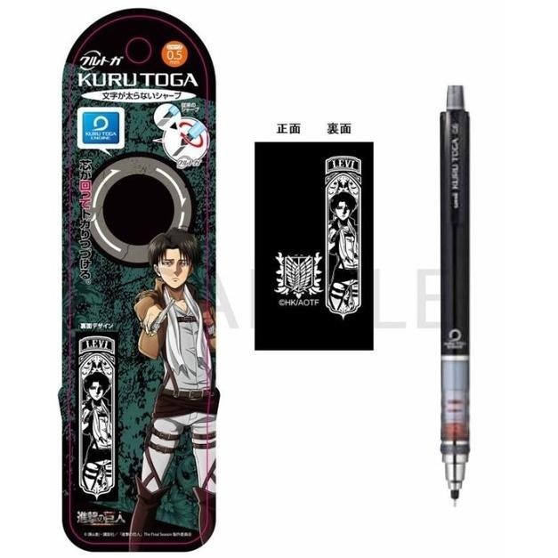 [日本帶回] uni 三菱 Kuru Toga 旋轉自動鉛筆 Attack on Titan 進擊的巨人 0.5mm-細節圖4