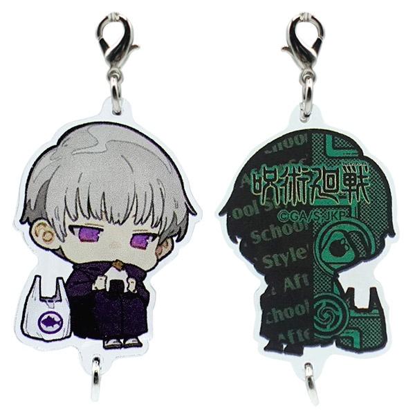 [日本製] 透明 壓克力 吊飾 掛飾 串串鑰匙圈 Jujutsu Kaisen 咒術迴戰 狗巻棘 五条悟 共兩款 現貨-細節圖3