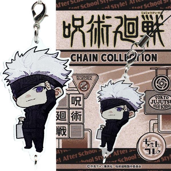[日本製] 透明 壓克力 吊飾 掛飾 串串鑰匙圈 Jujutsu Kaisen 咒術迴戰 狗巻棘 五条悟 共兩款 現貨-細節圖6