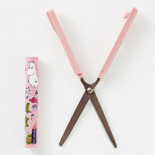 [日本帶回] Stickyle 筆管剪刀 筆型剪刀 Moomins 嚕嚕米 姆米 姆明 小不點 阿金 Sun-Star-細節圖2