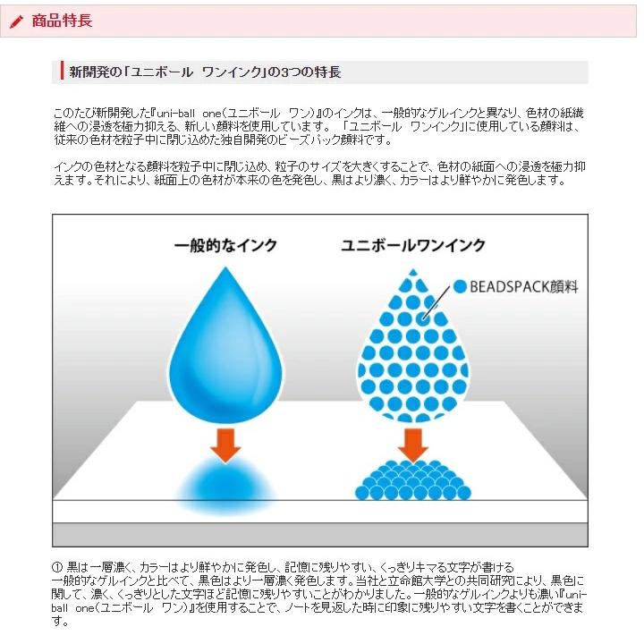 {2022年春季限定色} [日本製] uni 三菱 uni-ball one 原子筆 古典色 0.38 / 0.5mm-細節圖6