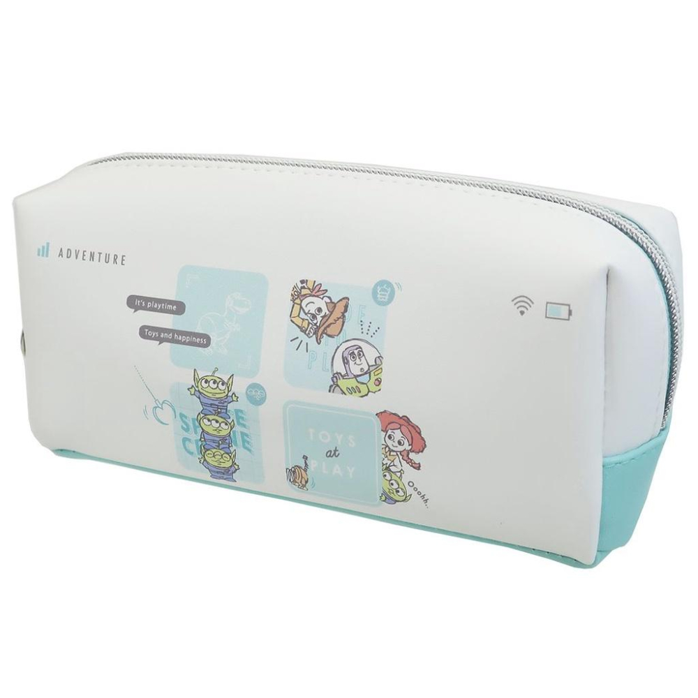 [日本帶回] Kamio Japan 合成皮革 鉛筆盒 鉛筆袋 筆袋 收納包 化妝包 玩具總動員 Cute Model-細節圖2