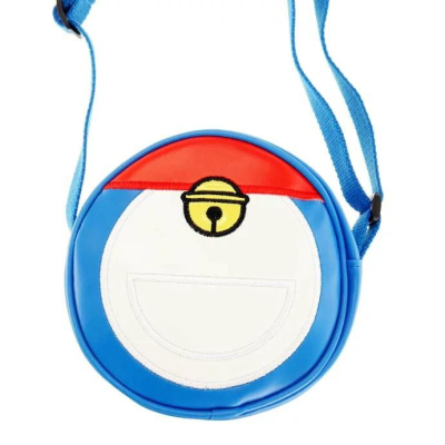 [日本帶回] 圓形小包 口袋小包 肩背包 單肩包 側背包 零錢包 收納包 Doraemon 哆啦A夢 小叮噹 叮噹