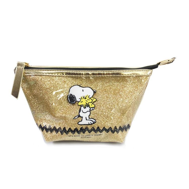 New Life Collection [日本帶回] 化妝包 收納包 小物包 萬用包 鉛筆盒 Snoopy 史努比-細節圖2