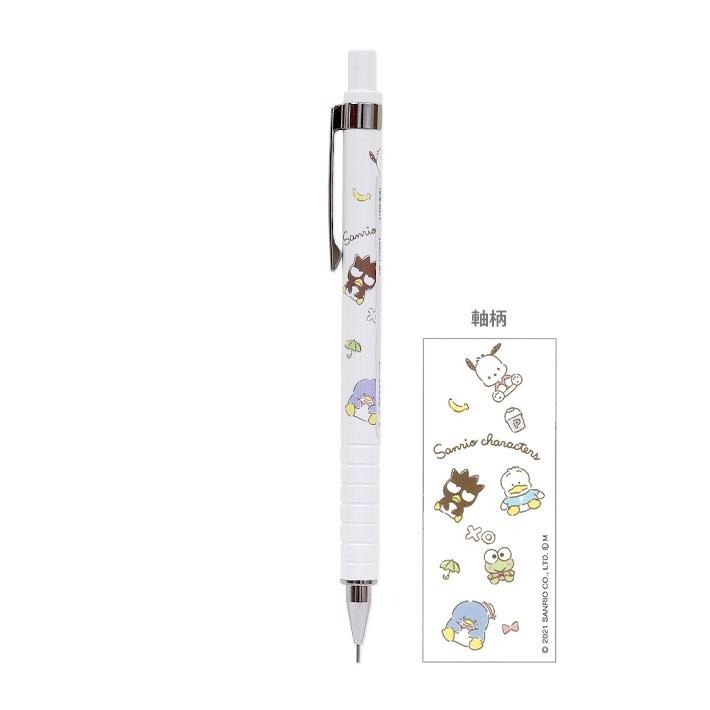 [日本製] 自動鉛筆 自動筆 Sanrio 三麗鷗 雙子星 大耳狗 美樂蒂 布丁狗 Hello Kitty 0.5mm-細節圖4