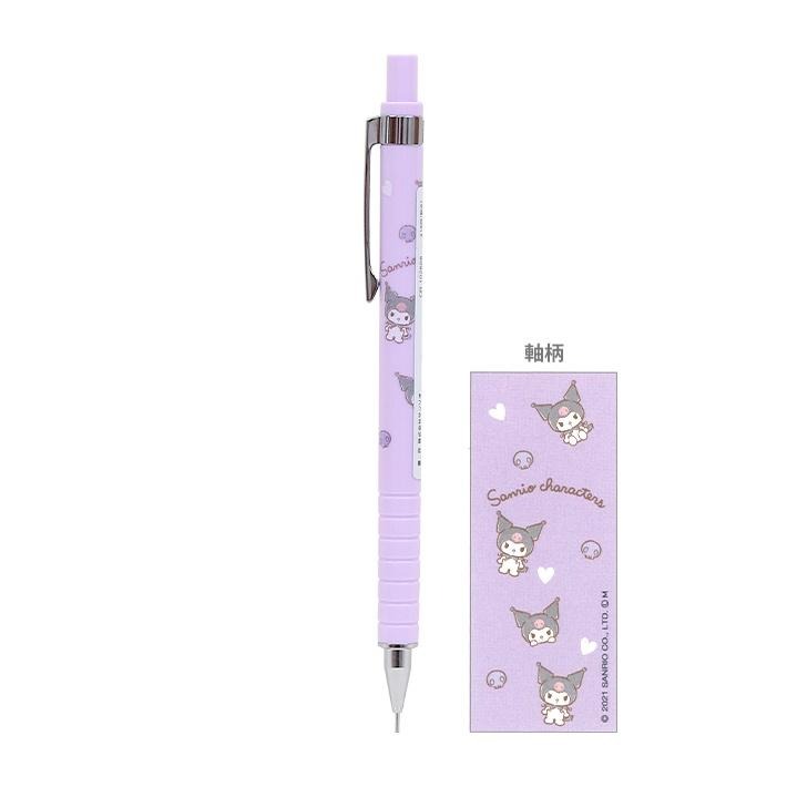 [日本製] 自動鉛筆 自動筆 Sanrio 三麗鷗 雙子星 大耳狗 美樂蒂 布丁狗 Hello Kitty 0.5mm-細節圖5