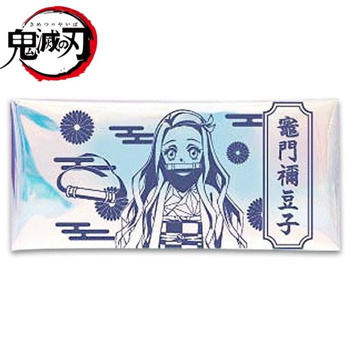 [日本帶回] Max Limited 鉛筆盒 鉛筆袋 筆袋 收納包 化妝包 開學用品 透明極光袋 鬼滅之刃 竈門炭治郎-細節圖5