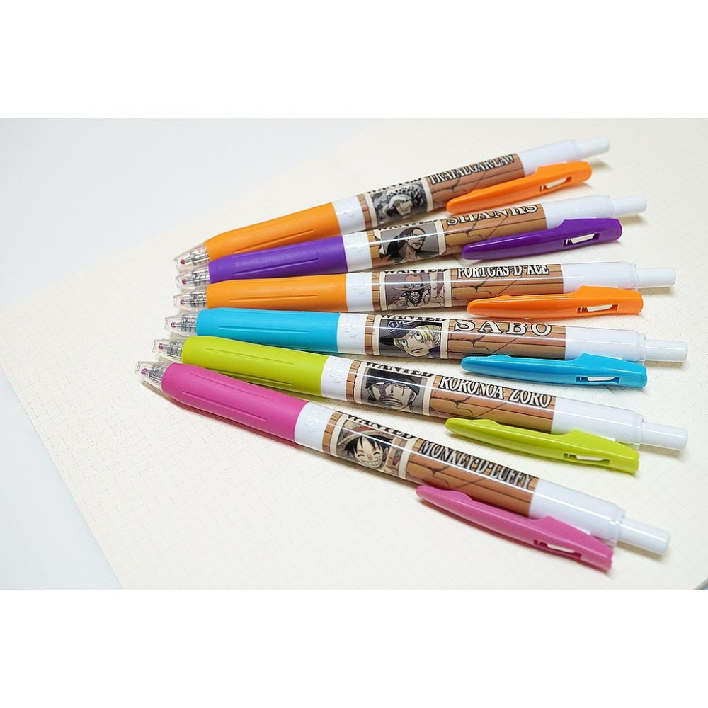 [日本製] Zebra 斑馬牌 Sarasa 原子筆 溜溜筆 圓珠筆 One Piece 海賊王 航海王 0.5mm-細節圖2