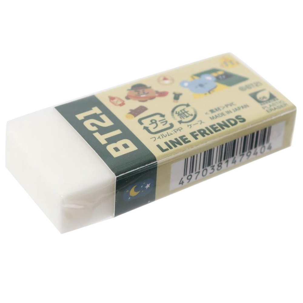 [日本製] 橡皮擦 擦布 BT21 宇宙明星 My Little Buddy / The Green Planet-細節圖5