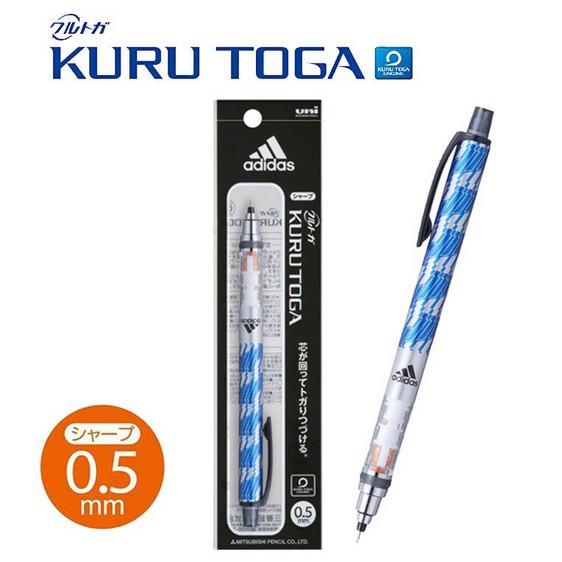 [日本製] uni 三菱 Kuru Toga 旋轉自動鉛筆 自動筆 Adidas 愛迪達 0.5mm-細節圖6