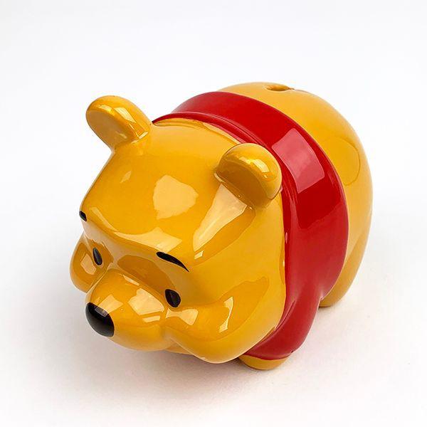 [日本帶回] 陶瓷 儲金箱 小費箱 存錢筒 存錢罐 撲滿 Disney 迪士尼 Winnie the Pooh 小熊維尼-細節圖2
