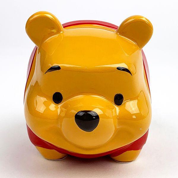 [日本帶回] 陶瓷 儲金箱 小費箱 存錢筒 存錢罐 撲滿 Disney 迪士尼 Winnie the Pooh 小熊維尼-細節圖3