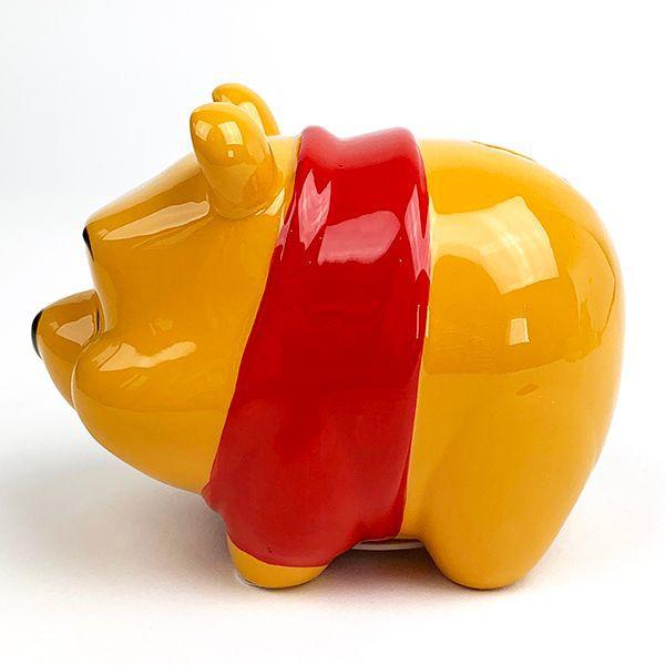 [日本帶回] 陶瓷 儲金箱 小費箱 存錢筒 存錢罐 撲滿 Disney 迪士尼 Winnie the Pooh 小熊維尼-細節圖4