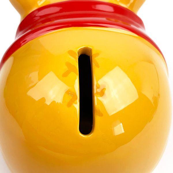 [日本帶回] 陶瓷 儲金箱 小費箱 存錢筒 存錢罐 撲滿 Disney 迪士尼 Winnie the Pooh 小熊維尼-細節圖6