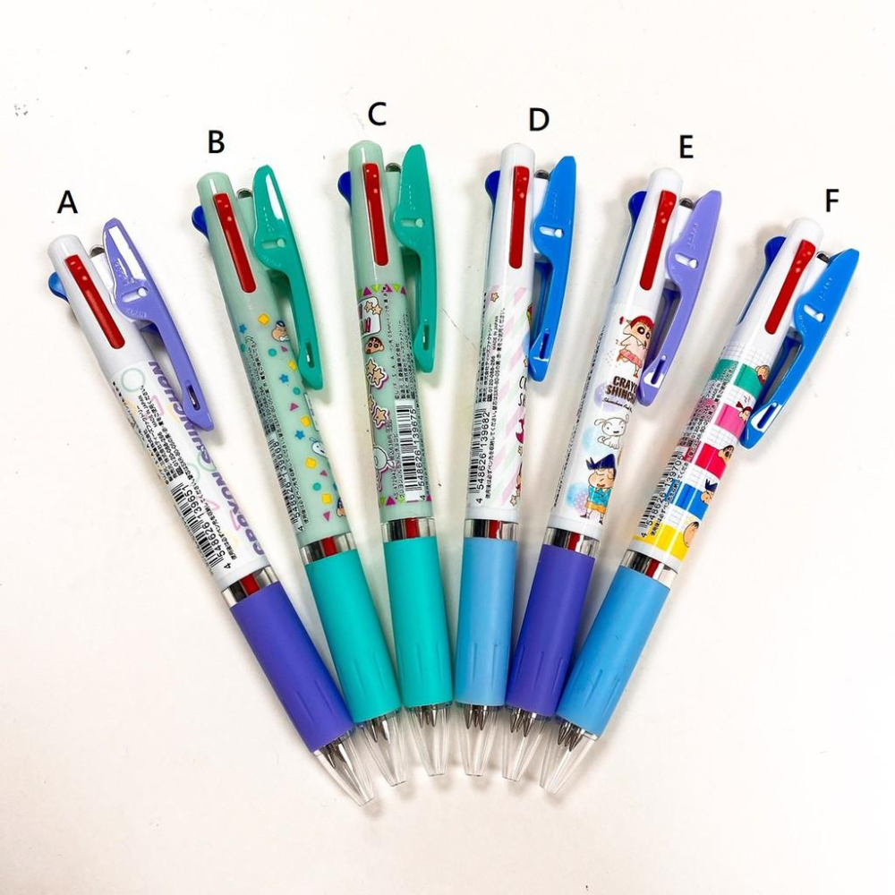 [日本製] uni 三菱 CRAYON SHINCHAN 蠟筆小新 三色 原子筆 溜溜筆 圓珠筆 多款 0.5mm-細節圖2