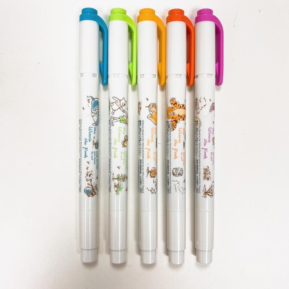 [日本製] ZEBRA 斑馬牌 MILDLINER 5色入 雙頭 螢光筆 細字筆 色筆 MARKER 軟頭 水性顏料-細節圖7