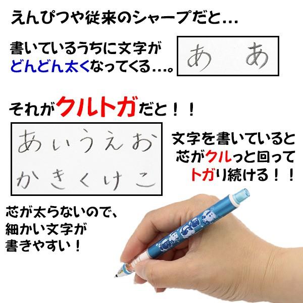 [日本帶回] uni 三菱 Kuru Toga 旋轉自動鉛筆 自動筆 Pui Pui 天竺鼠車車 0.5mm-細節圖5