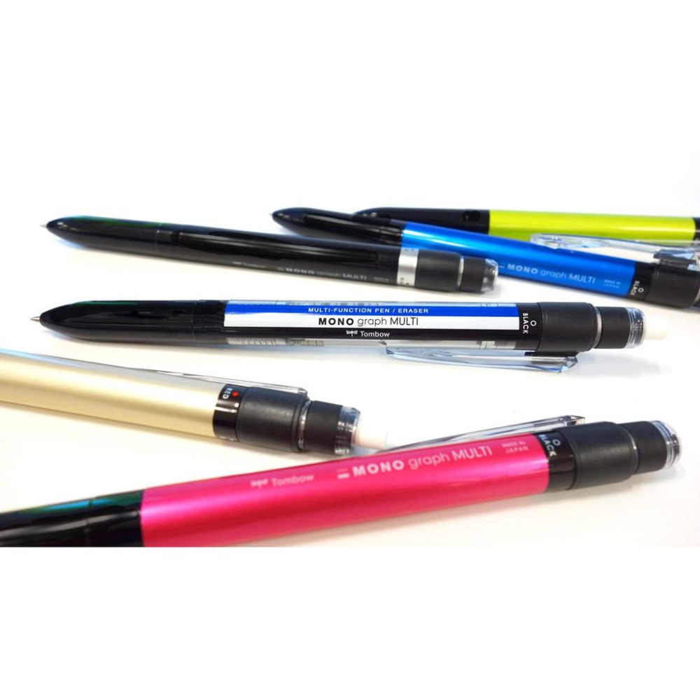 [日貨] Tomnow蜻蜓牌 2+1 多功能筆 自動鉛筆 原子筆 旋轉式 MONO graph 0.5mm 日本正貨-細節圖3
