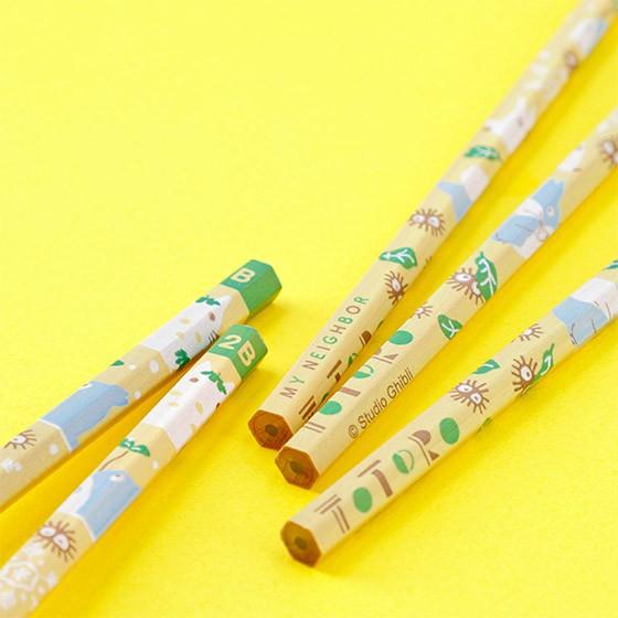 [日本製]吉卜力 12入 2B鉛筆 六角鉛筆 龍貓 魔女宅急便 黑貓吉吉 kiki 宮崎駿 紙盒裝 開學用品 文具-細節圖5