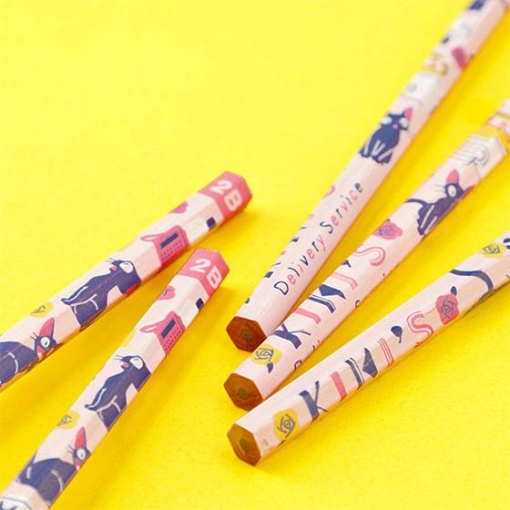 [日本製]吉卜力 12入 2B鉛筆 六角鉛筆 龍貓 魔女宅急便 黑貓吉吉 kiki 宮崎駿 紙盒裝 開學用品 文具-細節圖6