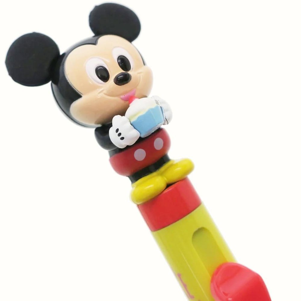 [日本製]迪士尼 米奇米妮 公仔原子筆圓珠筆 自動鉛筆自動筆 Disney 日本正版-細節圖3