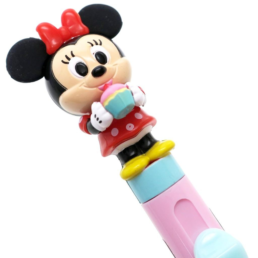[日本製]迪士尼 米奇米妮 公仔原子筆圓珠筆 自動鉛筆自動筆 Disney 日本正版-細節圖5