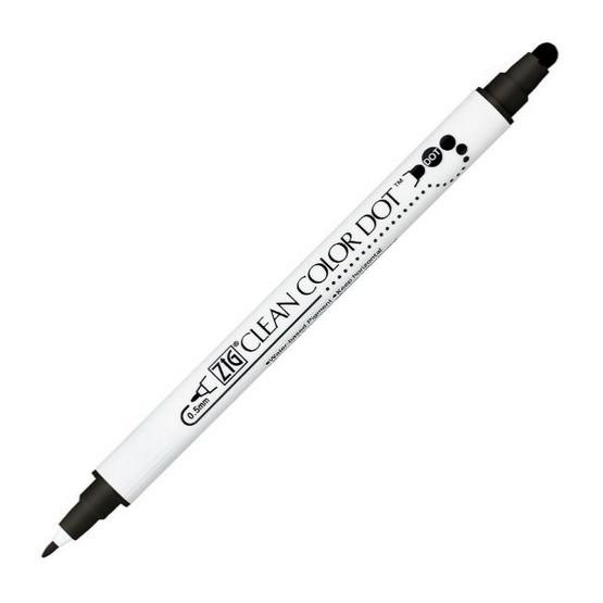[日製] 日本吳竹 6色入雙頭點點筆 金屬色 水性 ZIG CLEAN COLOR DOT 色筆畫筆彩色筆麥克筆螢光筆-細節圖8