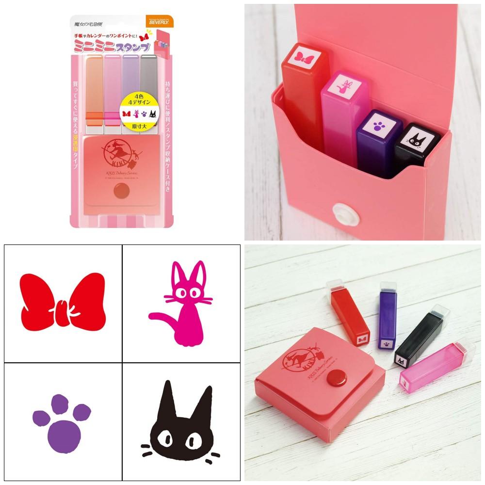 [日製] 宮崎駿 4入圖案印章組 吉卜力 魔女宅急便 龍貓 神隱少女 無臉男-細節圖7