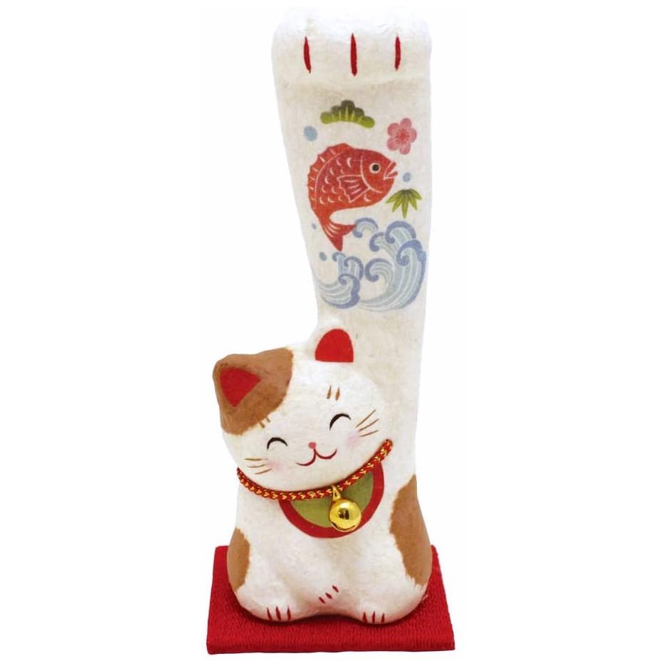 [日本帶回]日本和紙 開運招財貓 手工禮品 祝福禮物土產旅遊紀念品-細節圖3