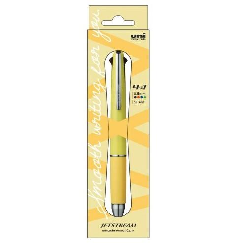 [日本製] uni 三菱 JETSTREAM 4色 原子筆 + 自動鉛筆 圓珠筆 溜溜筆 多功能筆 0.5mm-細節圖4