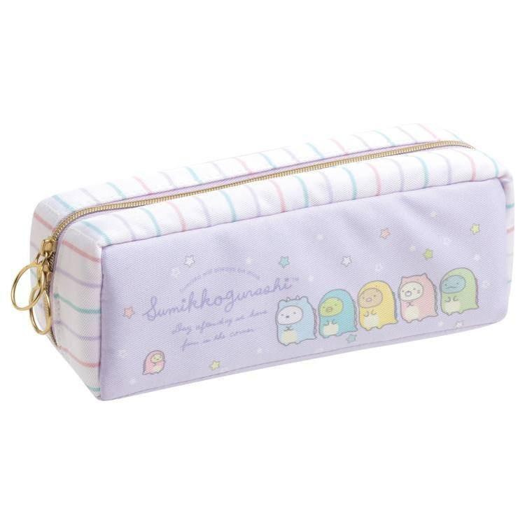 [日本正版]San-X 角落生物 鉛筆盒鉛筆袋筆袋 收納包化妝包 內置磁鐵 開學用品 兒童 正版-細節圖2