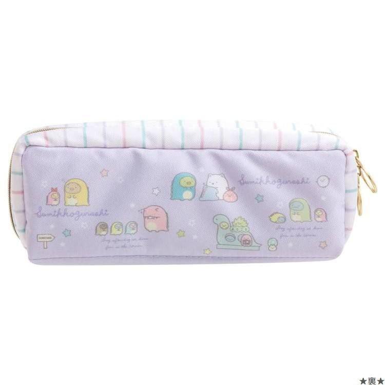 [日本正版]San-X 角落生物 鉛筆盒鉛筆袋筆袋 收納包化妝包 內置磁鐵 開學用品 兒童 正版-細節圖3