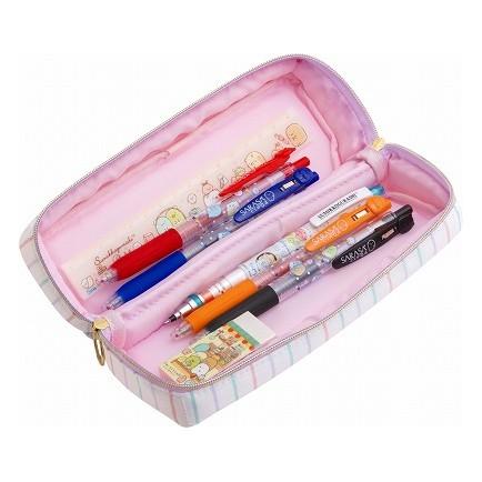 [日本正版]San-X 角落生物 鉛筆盒鉛筆袋筆袋 收納包化妝包 內置磁鐵 開學用品 兒童 正版-細節圖4