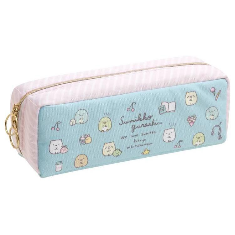 [日本正版]San-X 角落生物 鉛筆盒鉛筆袋筆袋 收納包化妝包 內置磁鐵 開學用品 兒童 正版-細節圖5