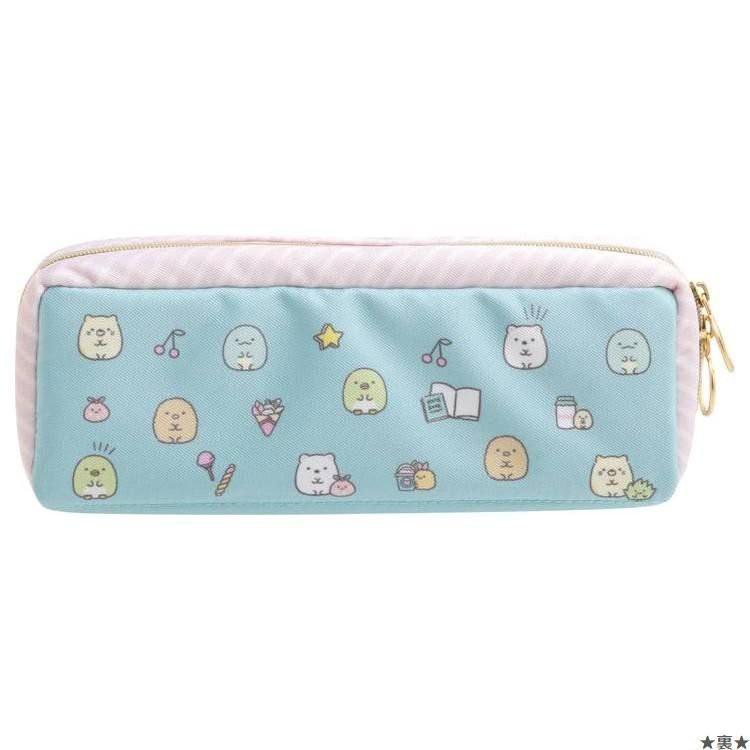 [日本正版]San-X 角落生物 鉛筆盒鉛筆袋筆袋 收納包化妝包 內置磁鐵 開學用品 兒童 正版-細節圖6