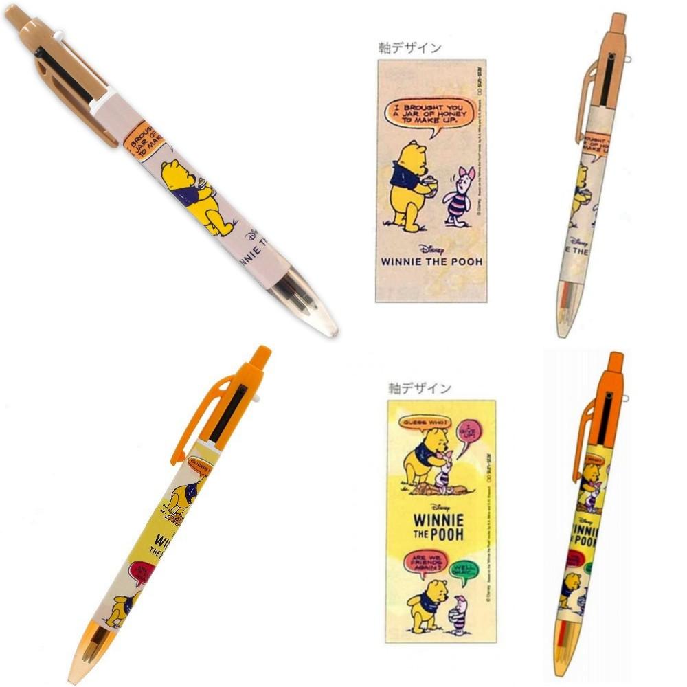 [日本正貨] sun-star 迪士尼 2色原子筆+自動鉛筆 兩用筆 小熊維尼 小小兵 寵物當家 Disney 日本正版-細節圖3