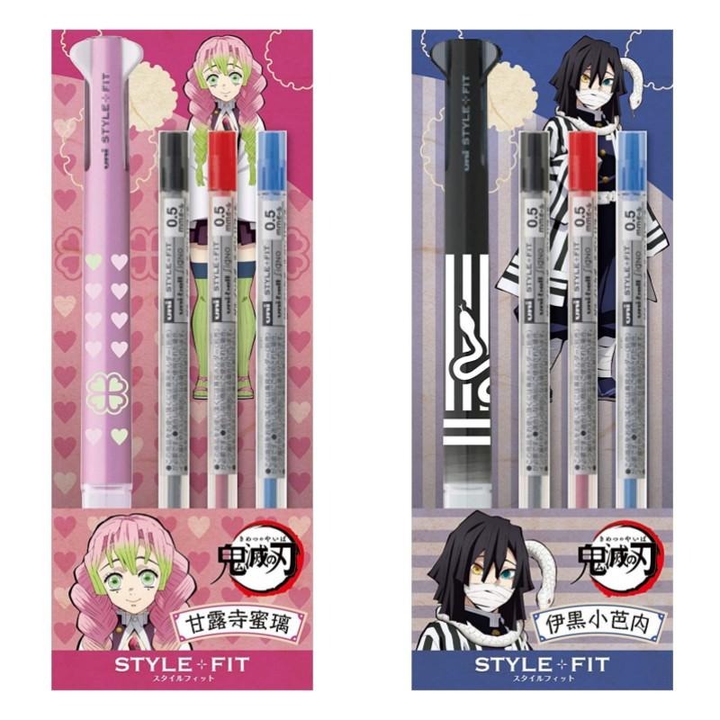 [日本製] uni 三菱 STYLE FIT 鬼滅之刃 原子筆 三色筆 3色 正版 日本正版 共九款 0.5mm-細節圖3