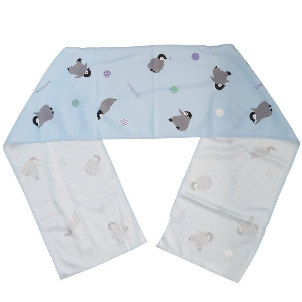 [日本帶回] friendshill 抗UV抗菌除臭 涼感毛巾 運動毛巾 企鵝 接觸涼感 散熱 日本原裝正貨-細節圖6