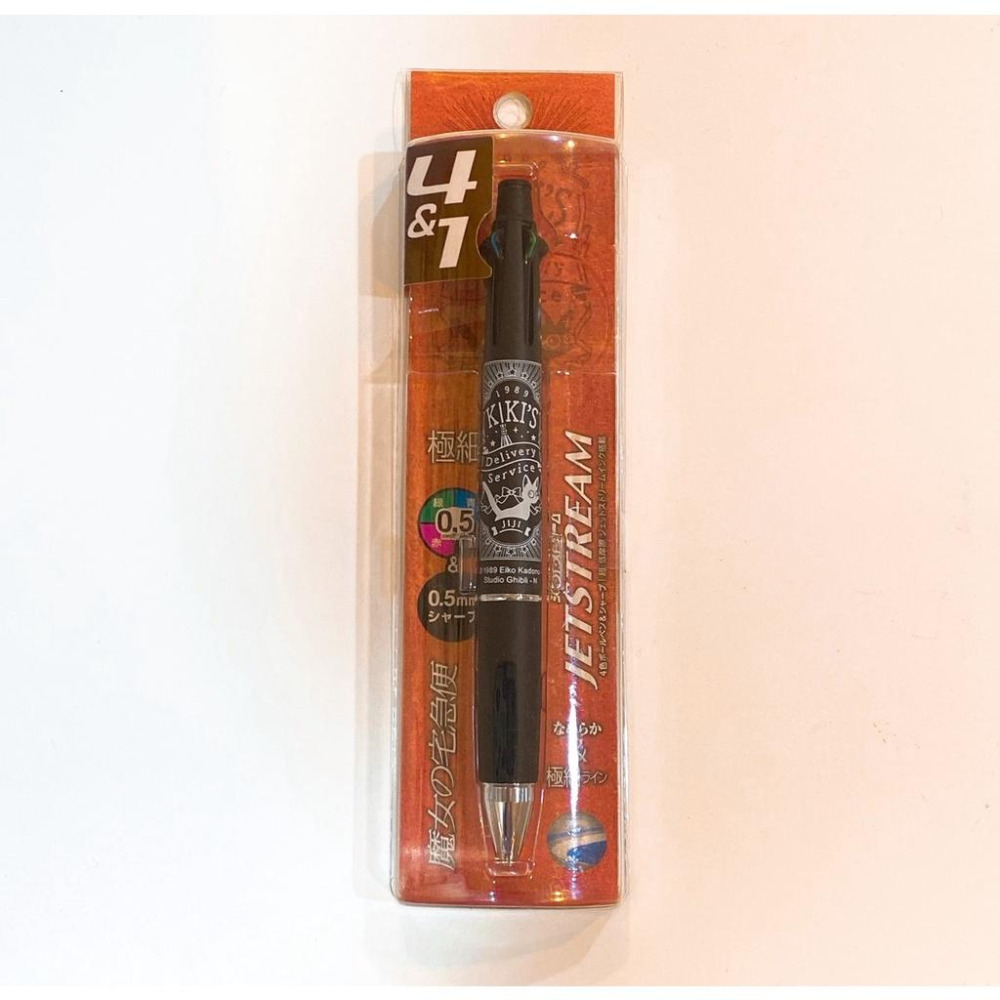 [日本製] uni 三菱 JETSTREAM 多功能 4+1 筆 龍貓 霍爾的移動城堡 宮崎駿 0.38mm 0.5mm-細節圖2