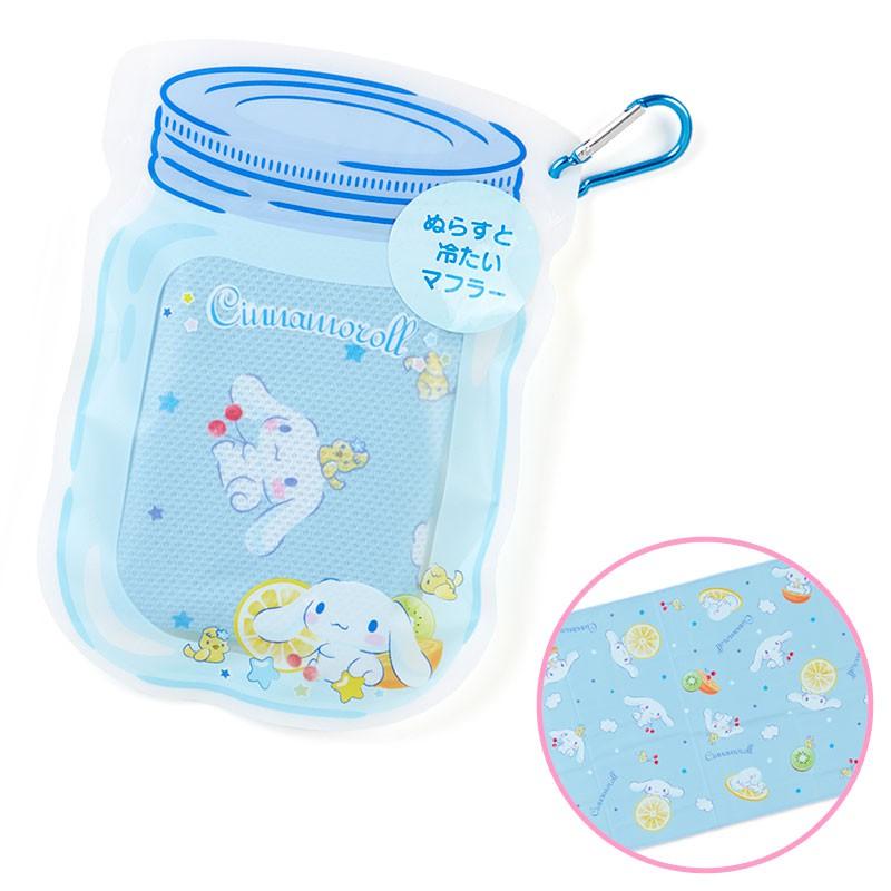 [日本帶回]日本SANRIO 三麗鷗 涼感毛巾 運動毛巾 接觸涼感 Hello Kitty 大耳狗喜拿 美樂蒂 正貨-細節圖5