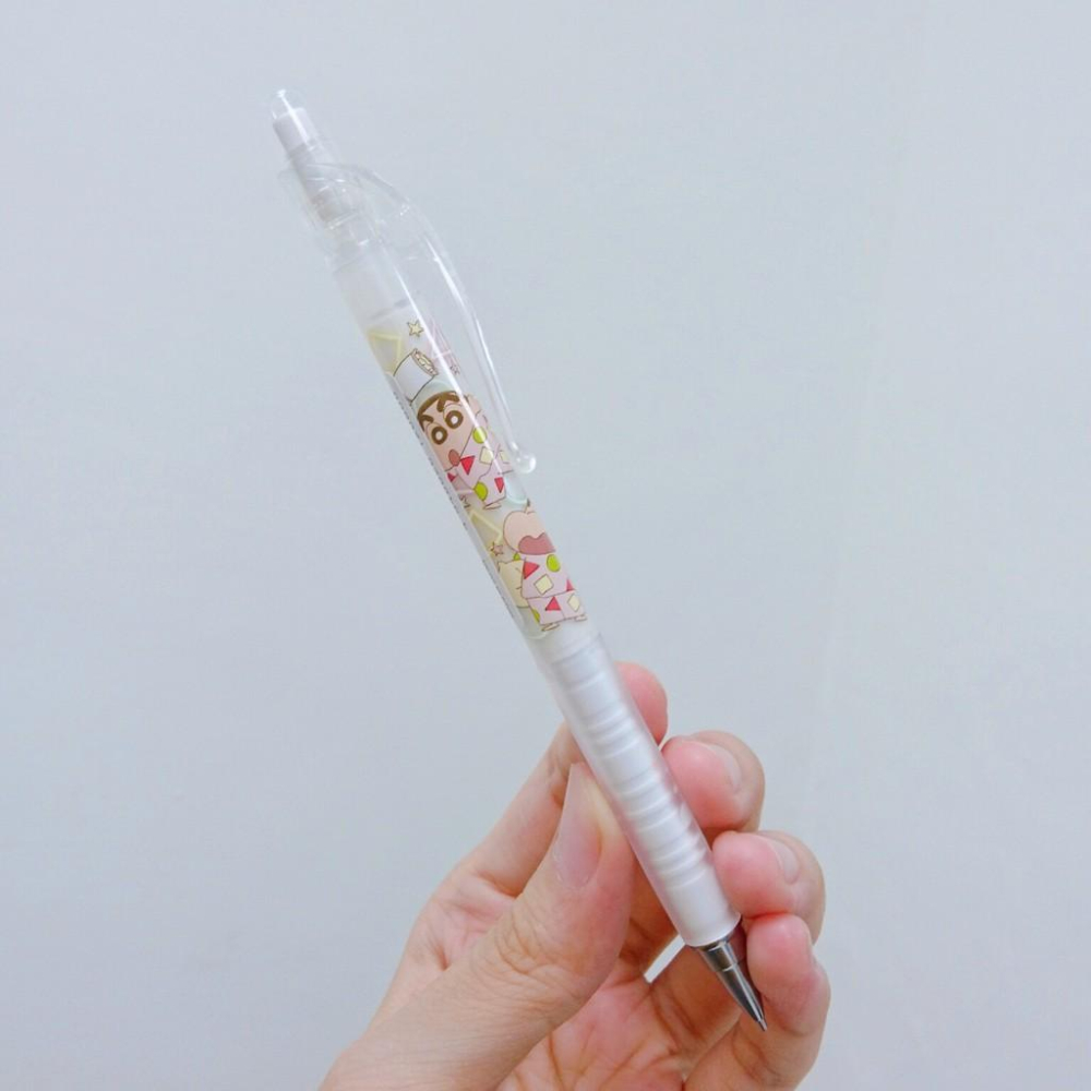 [日本製] PILOT 百樂 air-blanc 自動鉛筆 限定版 蠟筆小新 睡衣 恐龍餅乾 日本正版 0.3mm-細節圖8