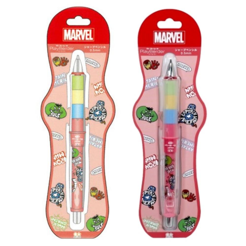 [日製] PILOT百樂 漫威 搖搖筆 自動鉛筆 自動筆果凍筆 Dr.Grip 復仇者聯盟 蜘蛛人 正版 0.5mm-細節圖4