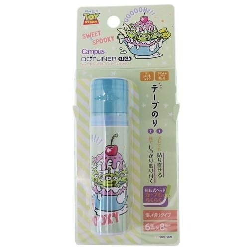 [日本正版] 迪士尼系列 立可帶式雙面膠 口紅膠 唐老鴨 101忠狗 三眼怪 小美人魚 小熊維尼 史迪奇 瑪莉貓 小飛象-細節圖6