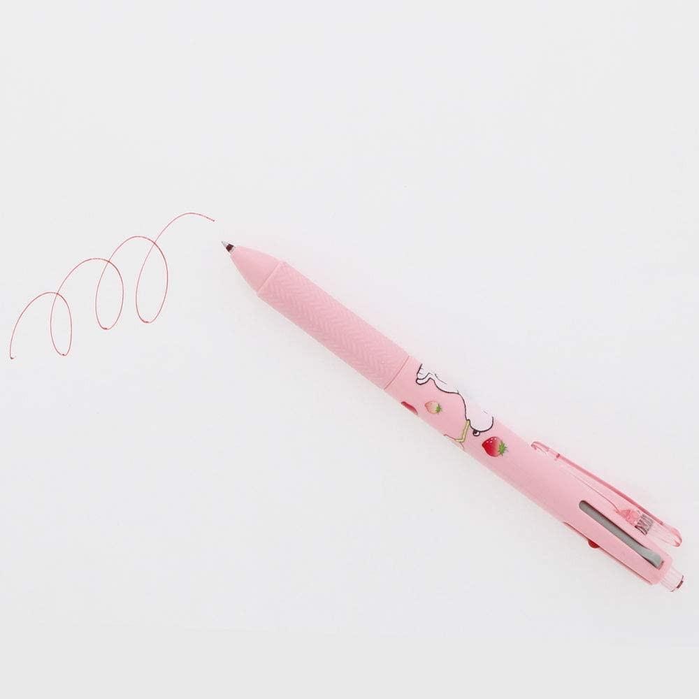 [日本製]Pentel飛龍 史努比2色原子筆+自動鉛筆 2+1筆 多用筆圓珠筆 sun-star 0.5mm-細節圖8