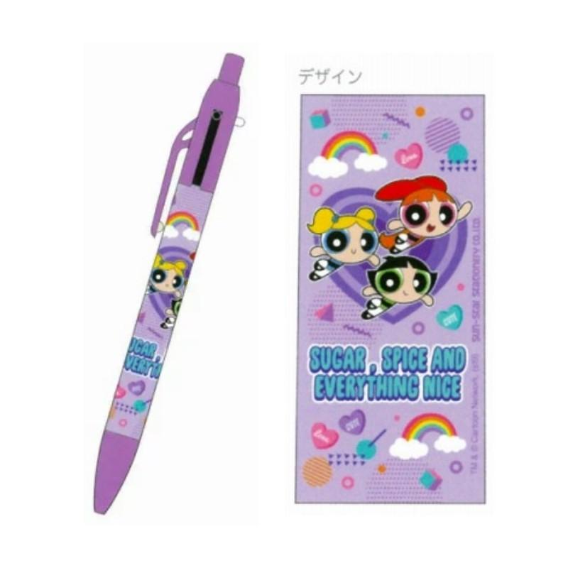 [日製] 飛天小女警 皮卡丘2色原子筆+自動鉛筆 2+1筆 多用筆圓珠筆 sun-star 0.7mm 0.5 mm-細節圖2