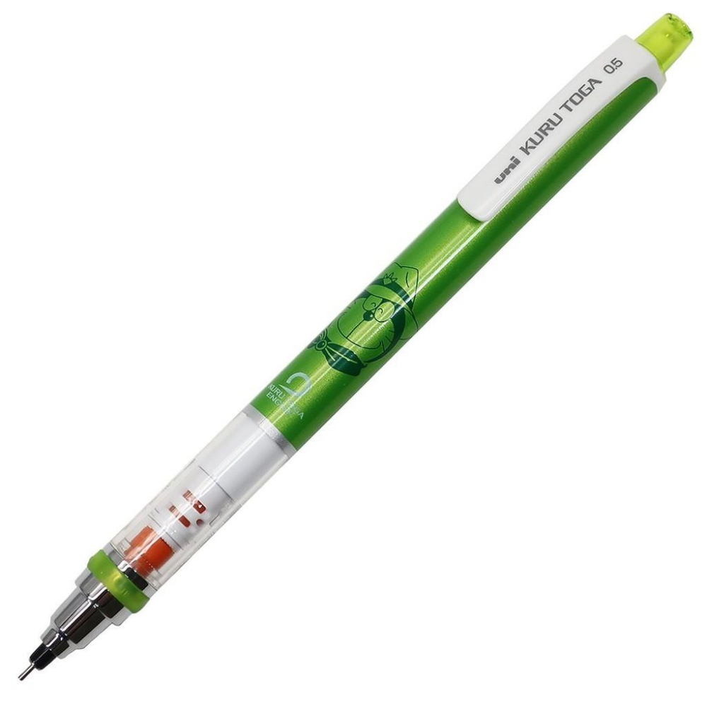 [日本帶回] uni 三菱 KURU TOGA 旋轉自動鉛筆 自動筆 哆啦A夢 小叮噹 大雄的新恐龍 電影版 正版-細節圖5