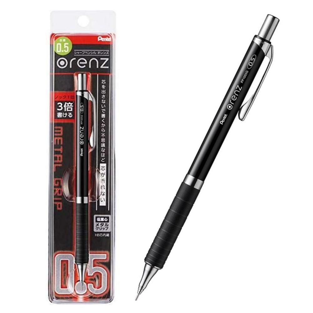 [日本製] Pentel飛龍 Orenz 3倍書寫 防斷自動鉛筆 金屬低重心自動筆 0.5mm-細節圖5