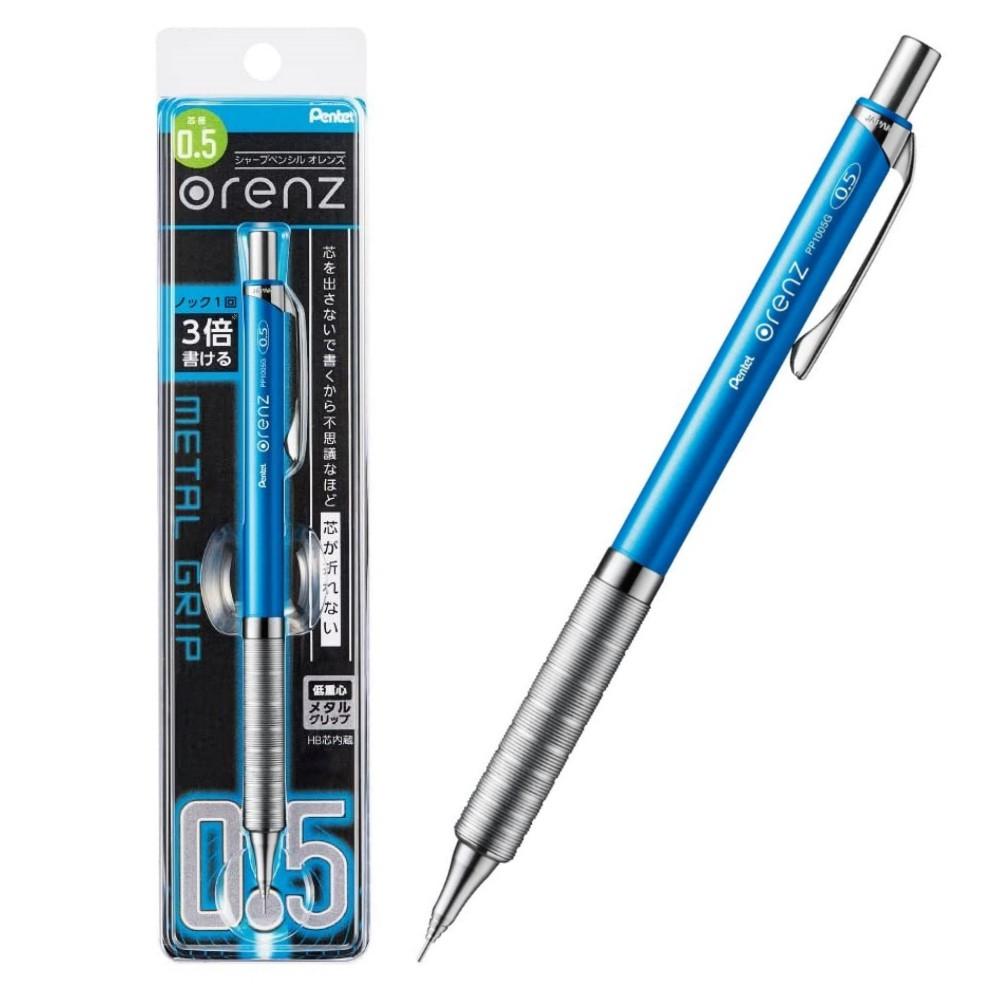[日本製] Pentel飛龍 Orenz 3倍書寫 防斷自動鉛筆 金屬低重心自動筆 0.5mm-細節圖7